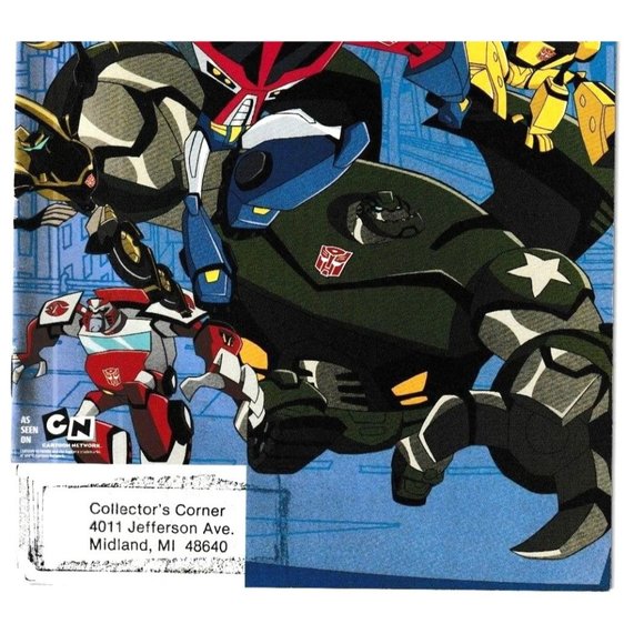 Free Comic Book Day Transformers Animated IDW Cartoon Network Comic Book - Picture 4 of 6